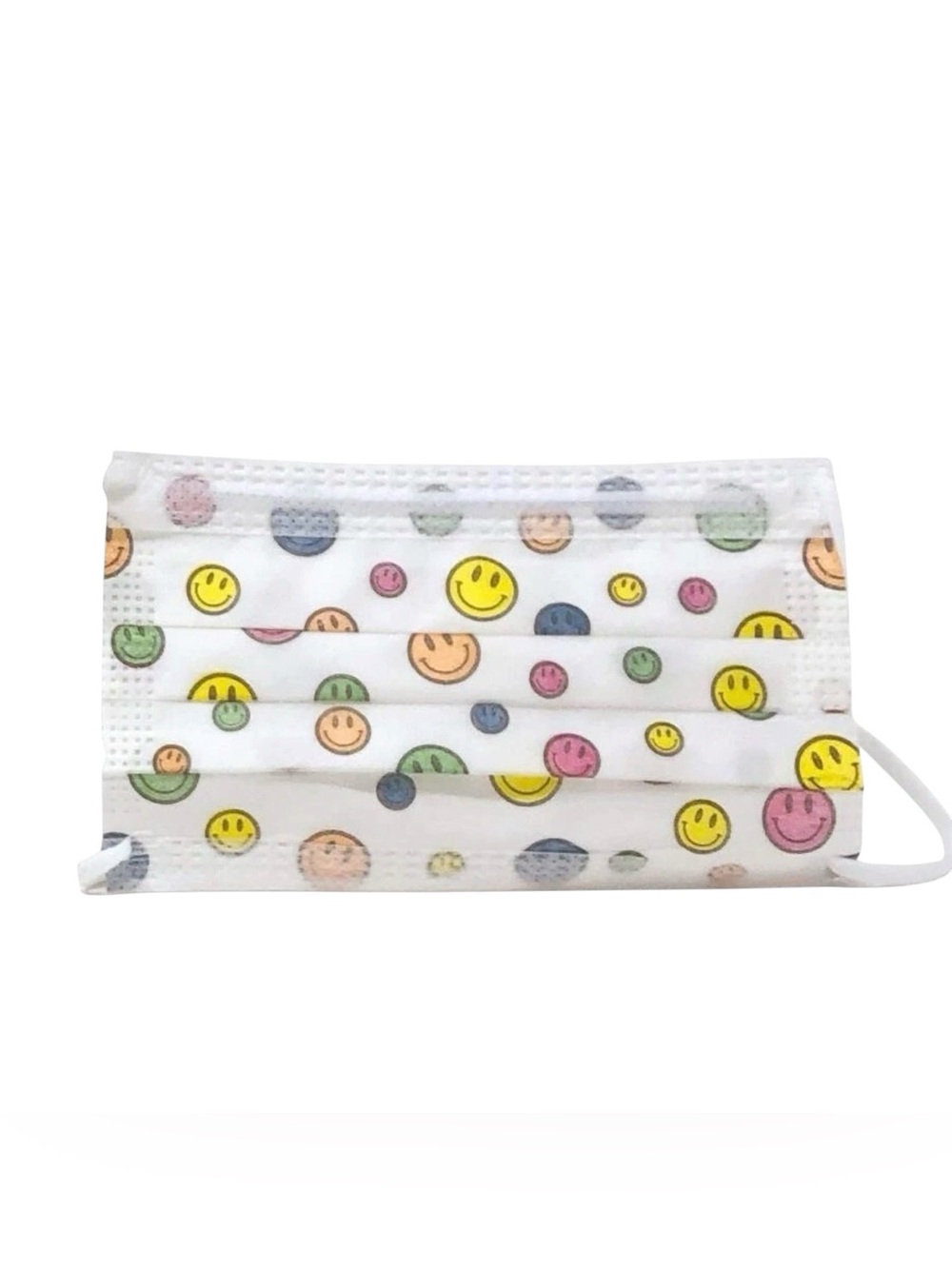 Precept Children’s Face Mask 7 Boxes (525 Total) Earloop Smiley Faces